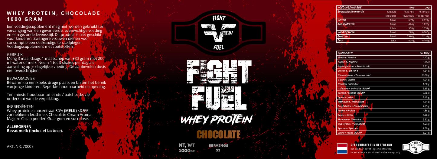 Whey protein 100% zuiver zonder troep!